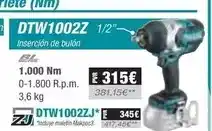Ferri Llaves de impacto dtw1002z oferta