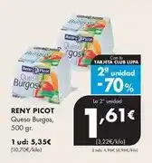 Supermercados Lupa Reny picot - queso burgos oferta