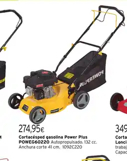 Cadena88 Cortacésped gasolina Power Plus POWEG60220 oferta