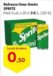 Alcampo Sprite - refresco lima-limon oferta