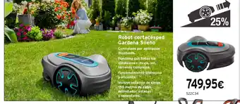 Cadena88 Robot cortacésped Gardena Sileno oferta