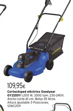 Cadena88 Cortacésped eléctrico Goodyear oferta