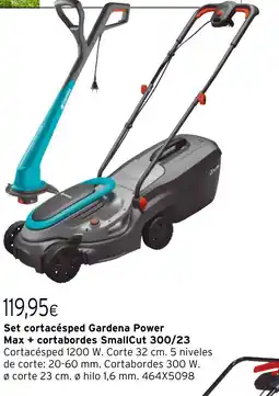 Cadena88 Set cortacésped Gardena Power oferta