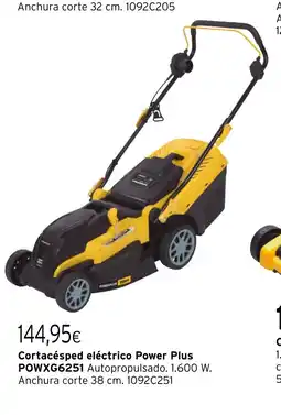Cadena88 Cortacésped eléctrico Power Plus POWXG6251 oferta