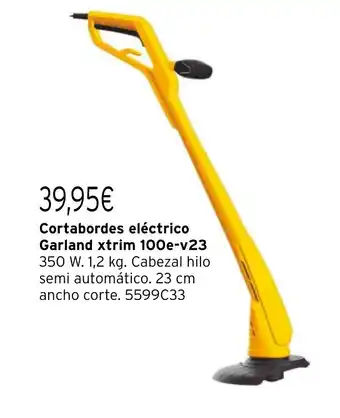 Cadena88 Cortabordes eléctrico Garland xtrim 100e-v23 oferta