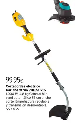 Cadena88 Cortabordes electrico Garland xtrim 700pe-v16 oferta