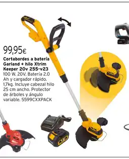 Cadena88 Cortabordes a batería Garland + hilo Xtrim Keeper 20v 255-v23 oferta