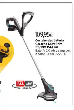 Cadena88 Cortabordes batería Gardena Easy Trim oferta