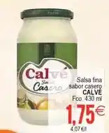Plenus Supermercados Calvé - salsa fina sabor casero oferta