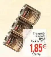 Plenus Supermercados Spar - champinon laminado oferta