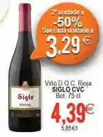 Plenus Supermercados Siglo - vino d.o.c. rioja oferta