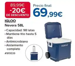 Costco Nevera 58l oferta