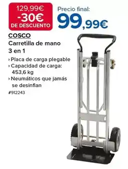 Costco Carretilla - de mano 3 en 1 oferta