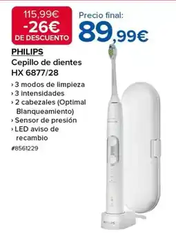 Costco Philips - cepillo de dientes hx 6877/28 oferta