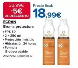 Costco Ecran - bruma protectora oferta