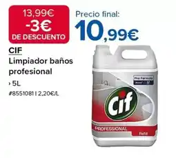 Costco Cif - limpiador banos profesional oferta