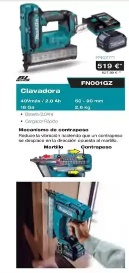 Ferri Makita - clavadora oferta