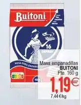 Plenus Supermercados Buitoni - masa empanadillas oferta