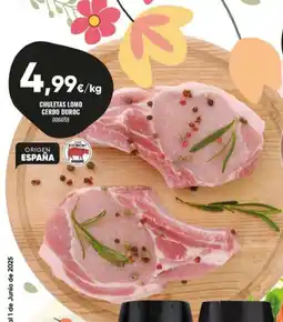 Family Cash Chuletas lomo cerdo duroc oferta