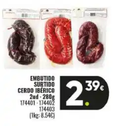 Family Cash Embutido surtido cerdo ibérico oferta