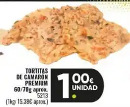 Family Cash Tortitas de camaron premium oferta