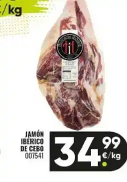 Family Cash Jamón ibérico de cebo oferta