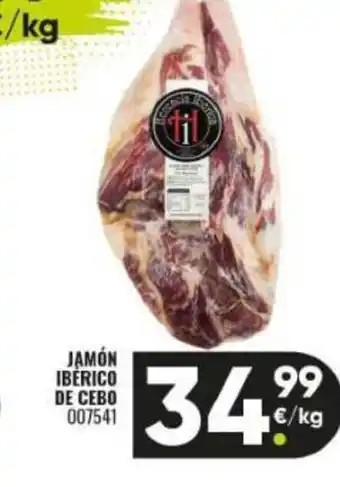 Family Cash Jamón ibérico de cebo oferta