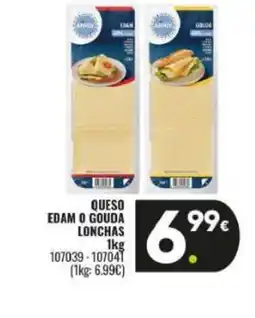 Family Cash Queso edam o gouda oferta