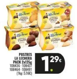 Family Cash LA LECHERA Postres oferta