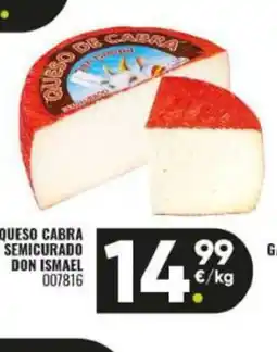Family Cash Queso cabra semicurado don ismael oferta