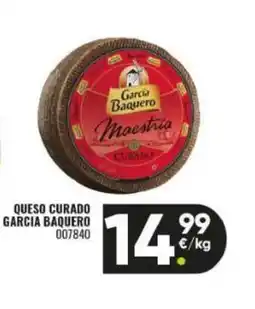 Family Cash GARCIA BAQUERO Queso curado oferta