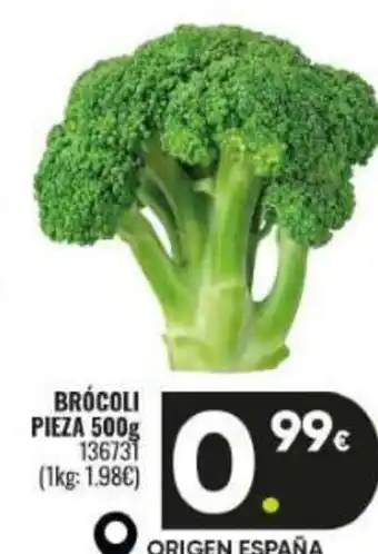 Family Cash Brócoli pieza oferta
