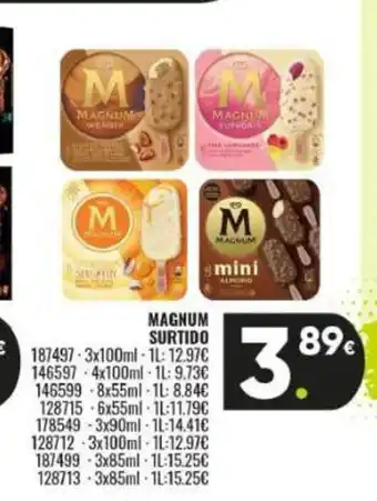 Family Cash MAGNUM Surtido oferta