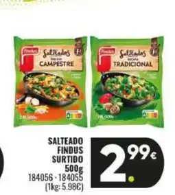 Family Cash Salteado findus surtido oferta