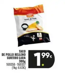 Family Cash FINDUS Taco de pollo relleno surtido oferta