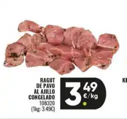 Family Cash Ragut de pavo al ajillo oferta