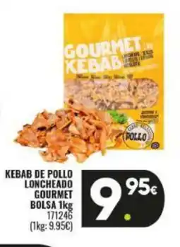 Family Cash Kebab de pollo loncheado gourmet bolsa oferta