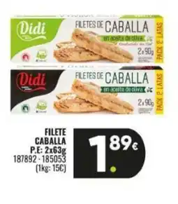 Family Cash Filete caballa oferta