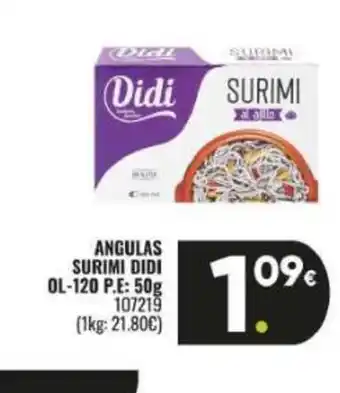 Family Cash DIDI Angulas surimi oferta