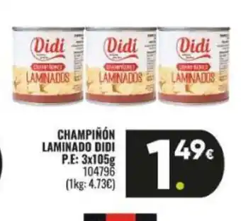 Family Cash DIDI Champiñón laminado oferta