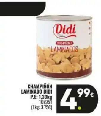Family Cash DIDI Champiñón laminado oferta