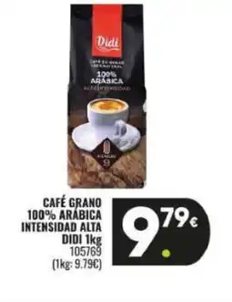 Family Cash DIDI Café grano 100% arábica intensidad alta oferta