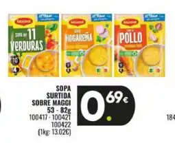 Family Cash MAGGI Sopa surtida sobre oferta