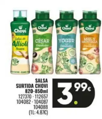 Family Cash CHOVI Salsa surtida oferta