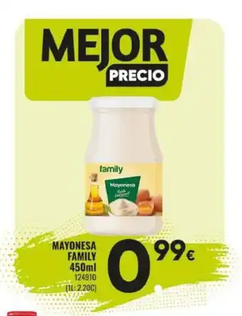Family Cash FAMILY Mayonesa oferta