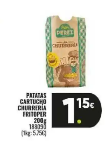 Family Cash Patatas cartucho churrería oferta