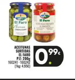 Family Cash EL FARO Aceitunas surtidas oferta