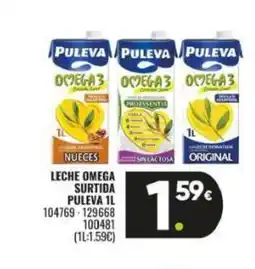 Family Cash PULEVA Leche omega surtida oferta
