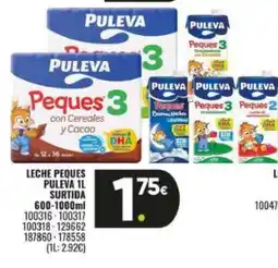 Family Cash PULEVA Leche peques oferta