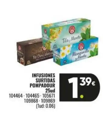 Family Cash Infusiones surtidas pompadour oferta
